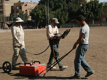 GPR at the Giza Soccer Field